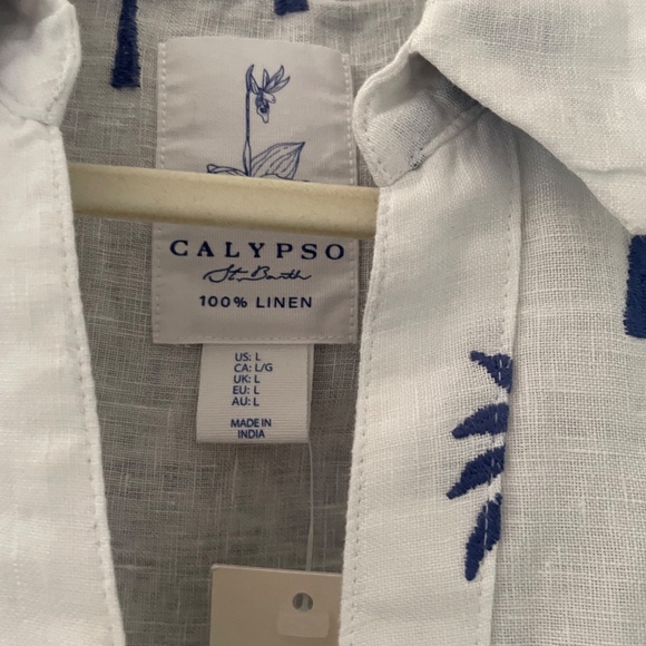 Calypso linen blouse - Picture 3 of 6